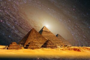 Gran Pirámide de Giza en Egipto- Chakra de la garganta